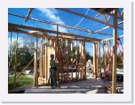 Garage truss going up * 1152 x 864 * (352KB)